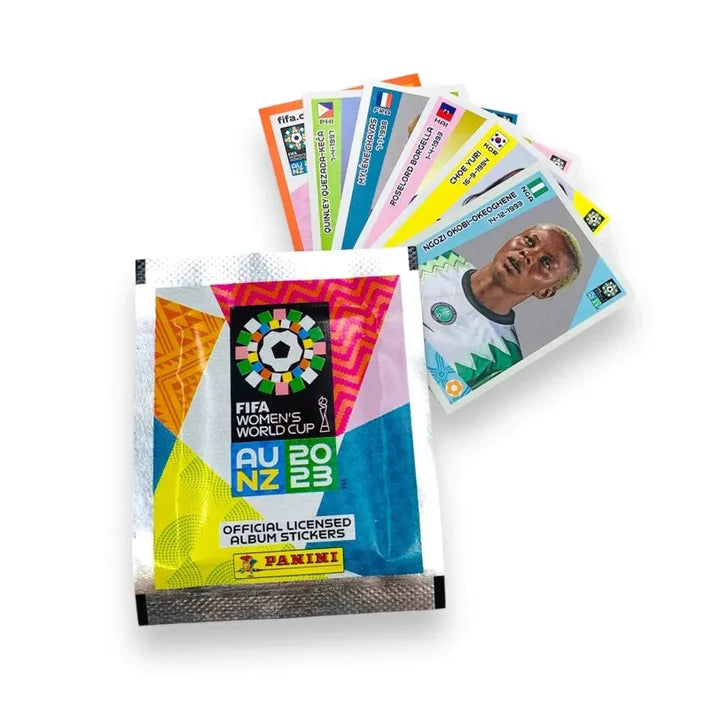 2023 Panini Women's FIFA World Cup Stickers Mega Starter Pack (ALBUM + 51 STICKERS)