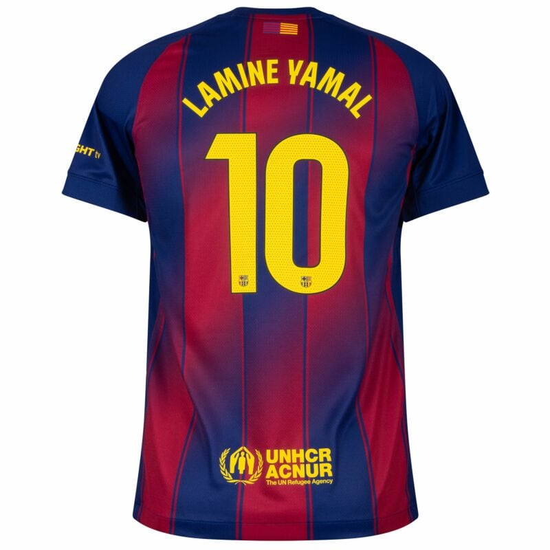 2025/26 FCバルセロナ 半袖 10番 LAMINE YAMAL ヤマル Lamine Yamal #10 Youth FC Barcelona Home Jersey 2025/26 – Strictly