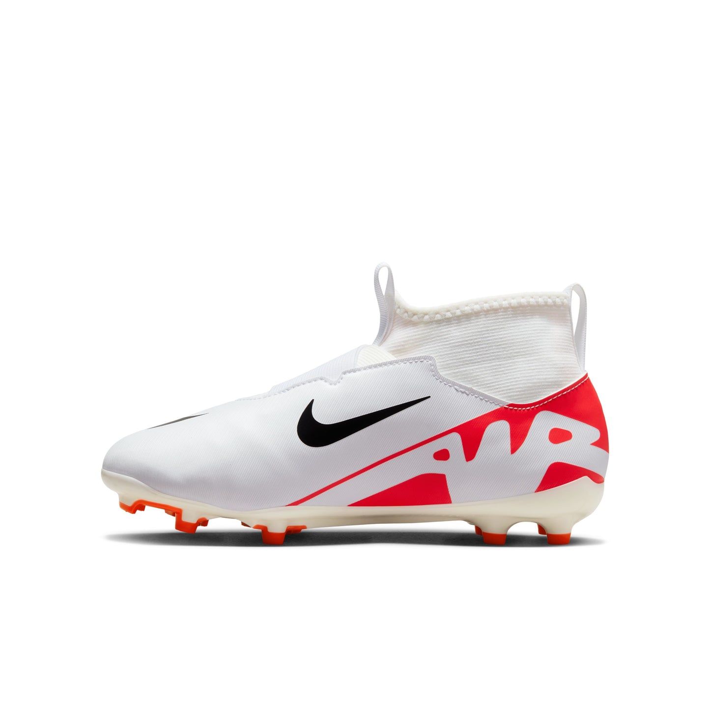Nike Youth Zoom Mercurial Superfly 9 Academy FG/MG White Red
