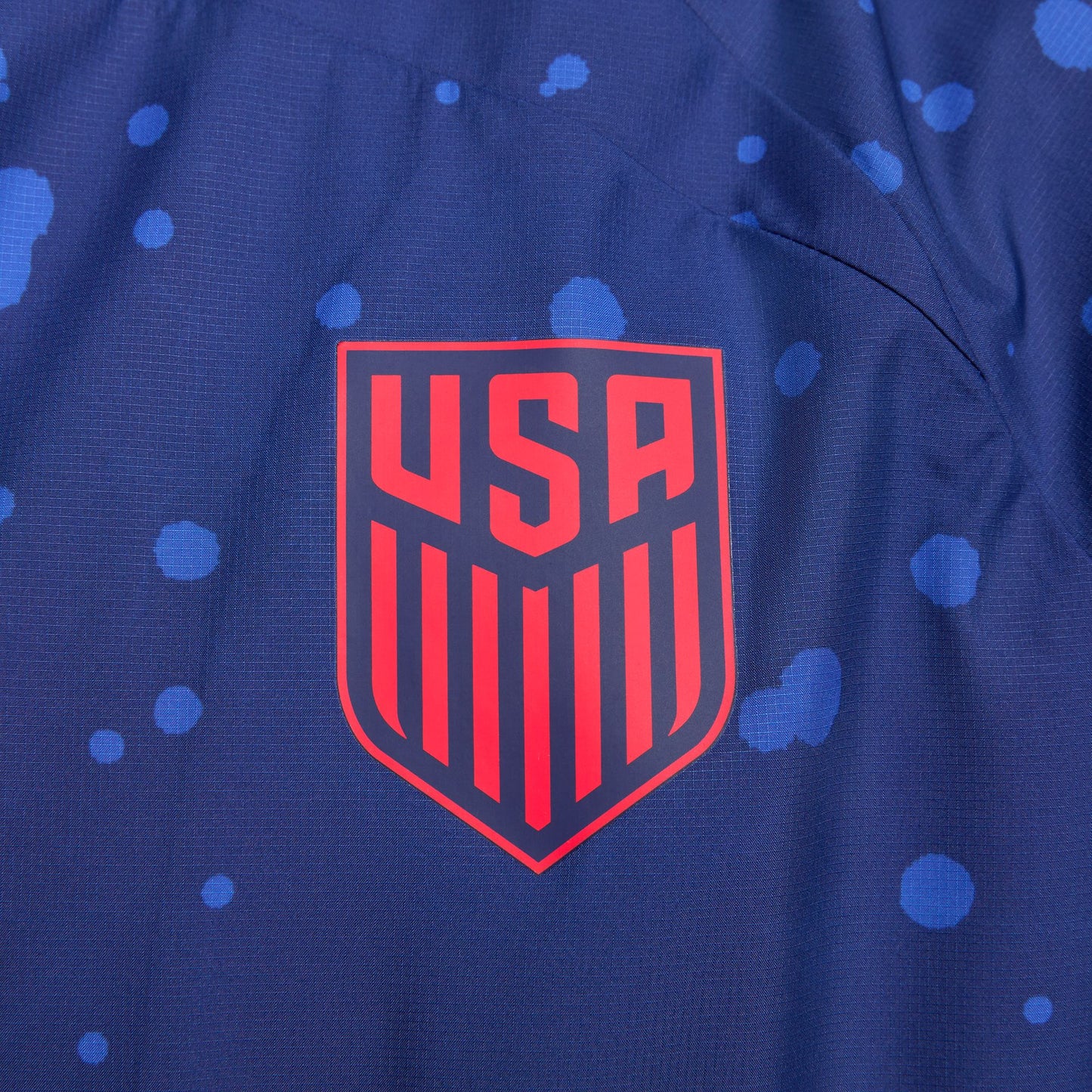 Nike 2023 USA Mens Windbreaker Rain Jacket Blue