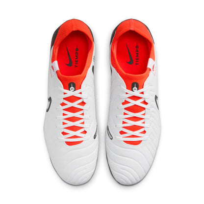 Nike Tiempo Legend 10 Pro FG Soccer Cleats White Black Red