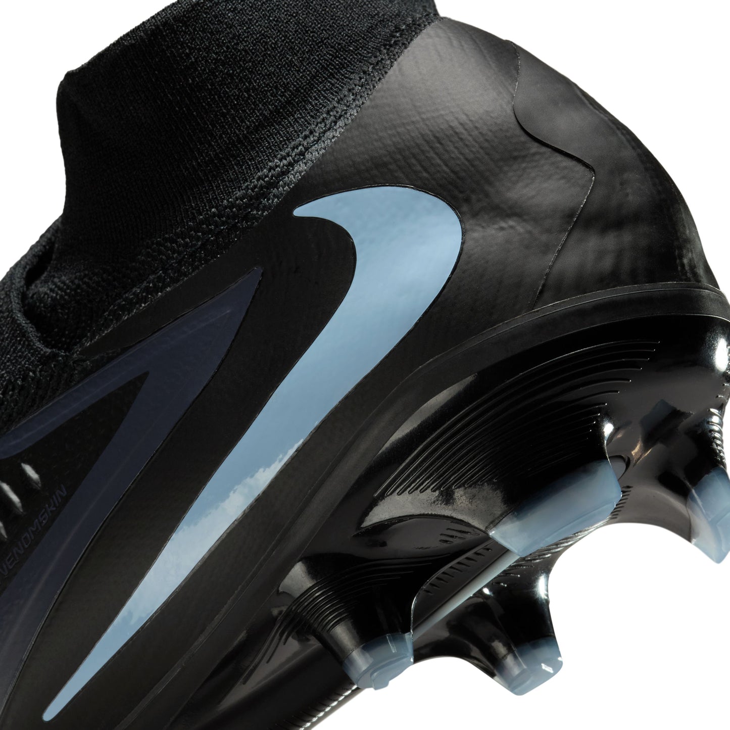 Nike Phantom 6 High Pro Fg Soccer Cleats Black Ice Blue