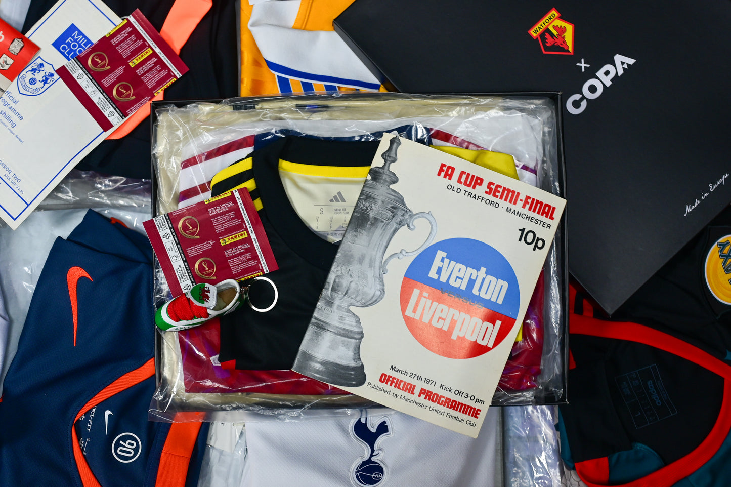 Soccer Jersey Collectors Mystery Box 3 Brand New Jerseys + Surprise Bonuses
