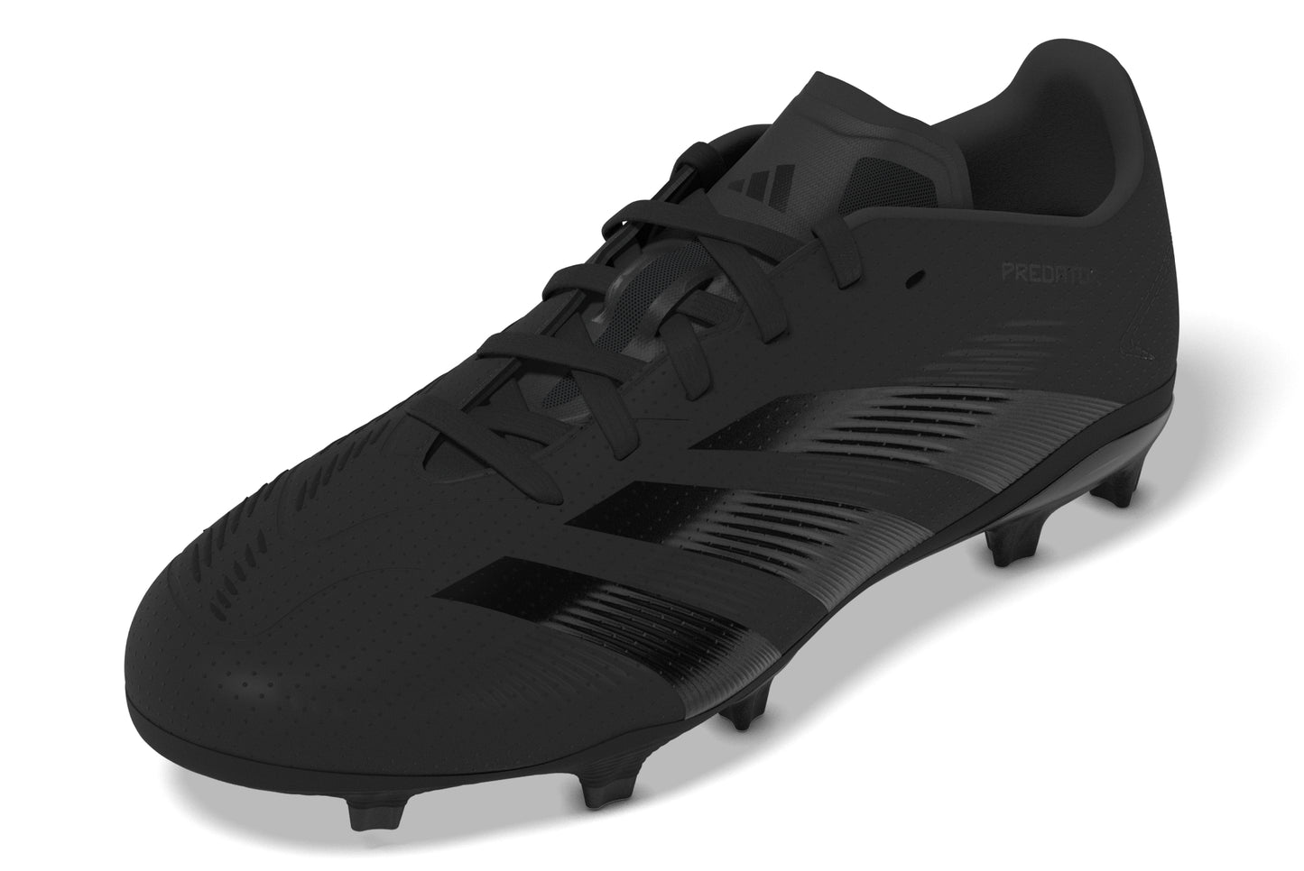 adidas Predator 24 League FG Junior Soccer Cleats Black Carbon Black