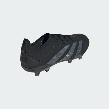 adidas Predator 24 Pro FG Soccer Cleats Black Carbon Black