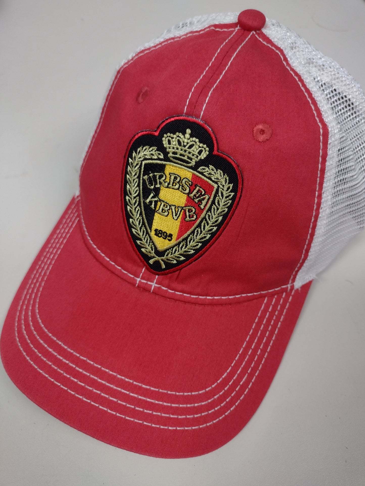 Vintage Soccer Team Logo Patch Trucker hat