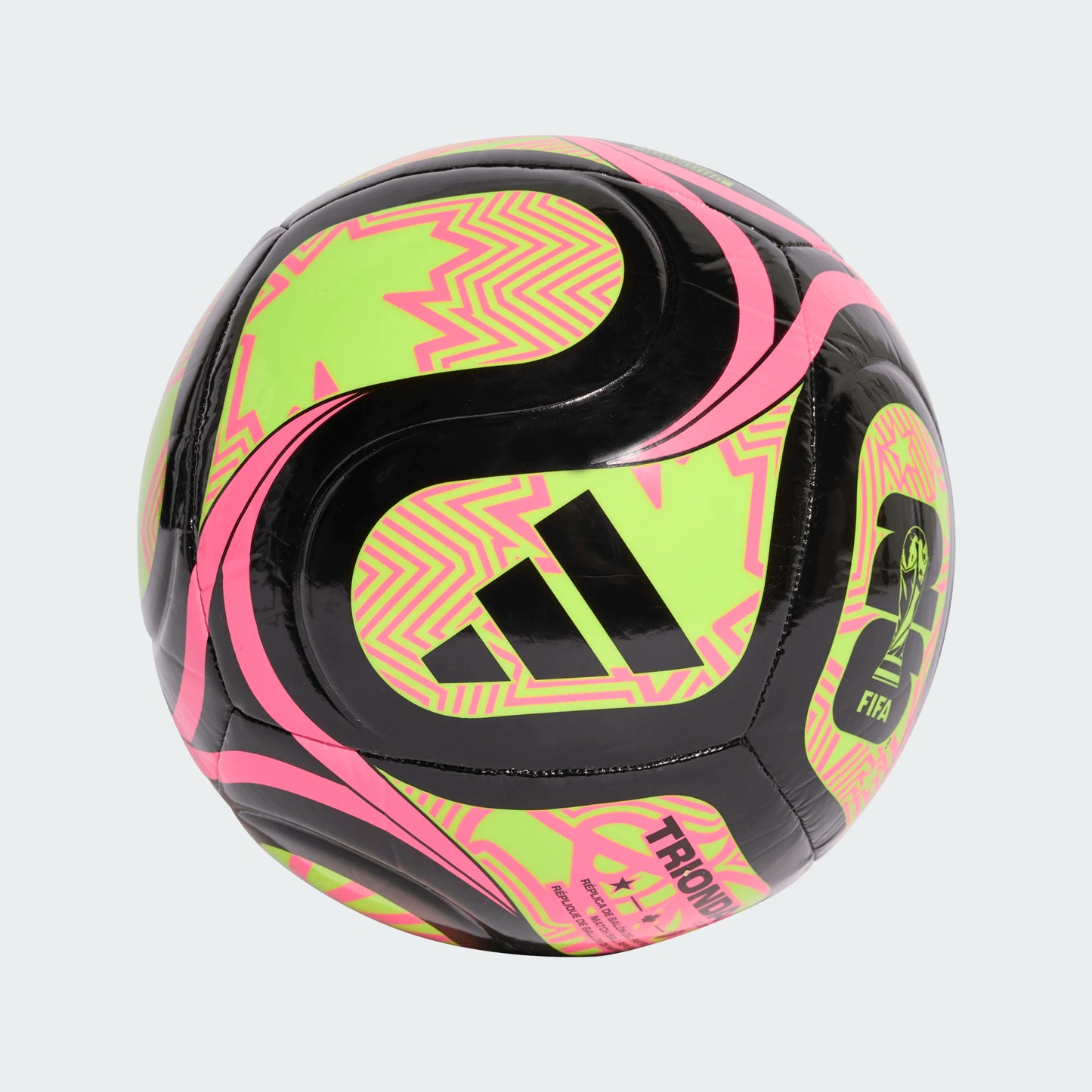 adidas Trionda Club World Cup 2026 Club Soccer Ball Black Pink