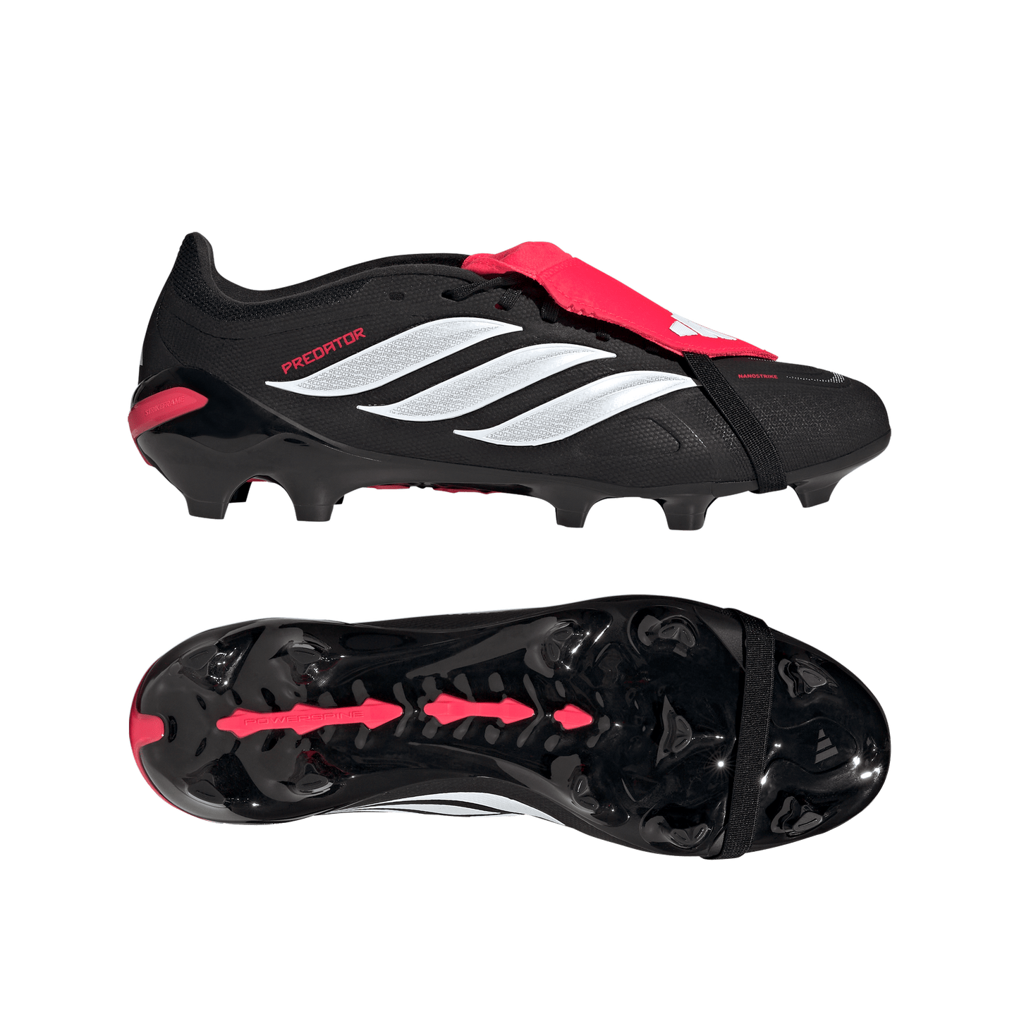 adidas Predator League FT FG Black White Red