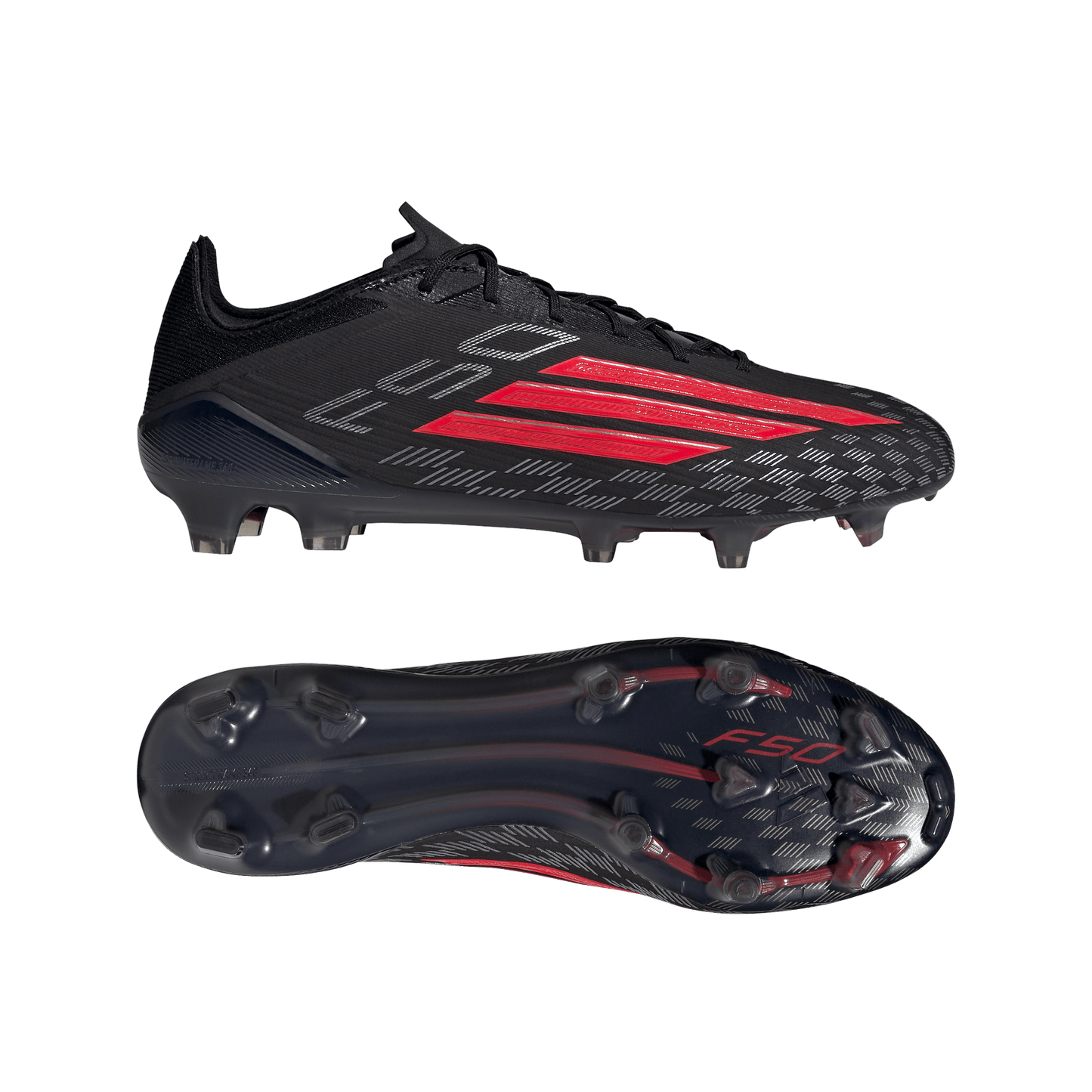 adidas F50 Elite FG Black Red