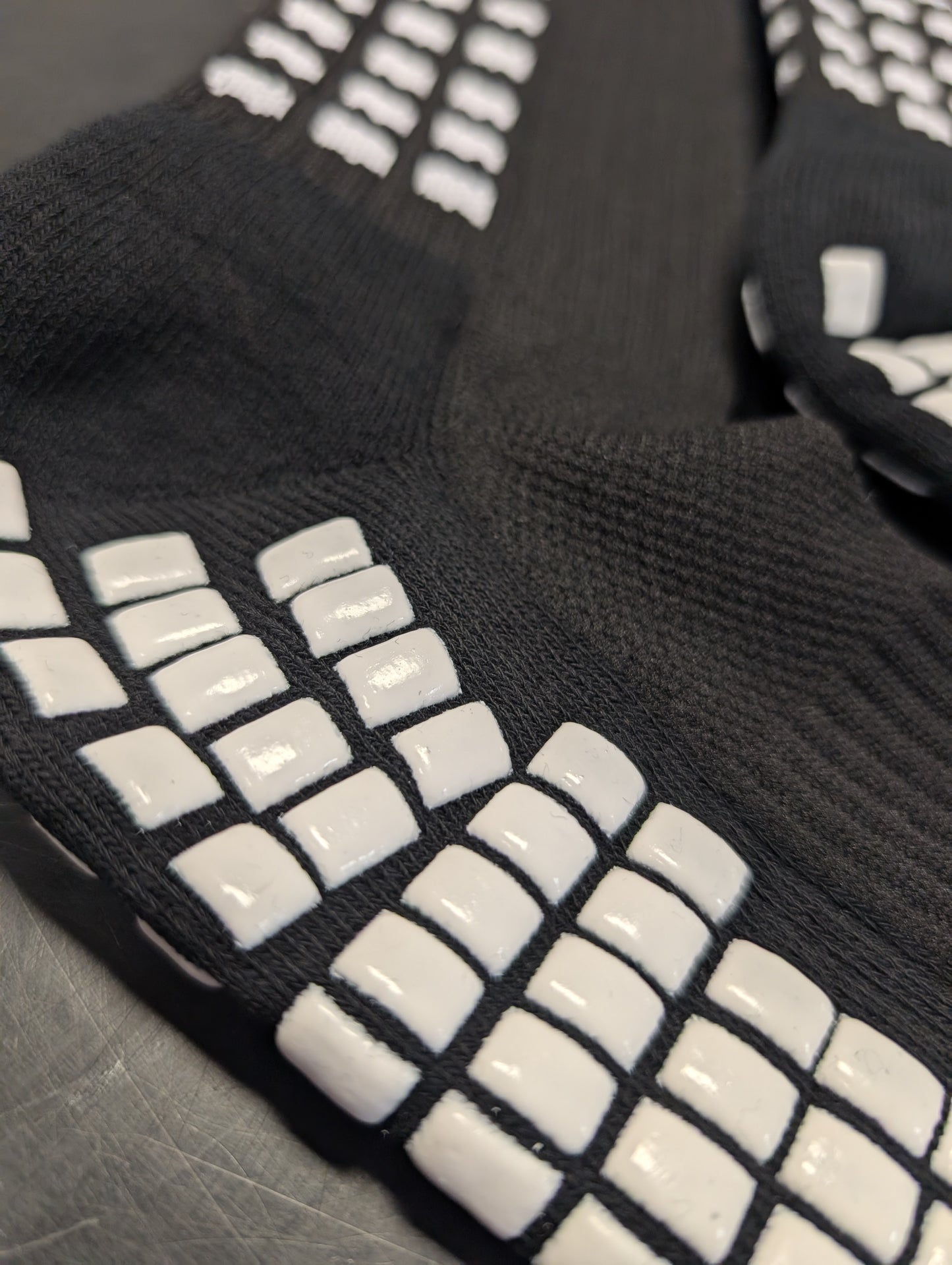 D2 Black Grip Socks