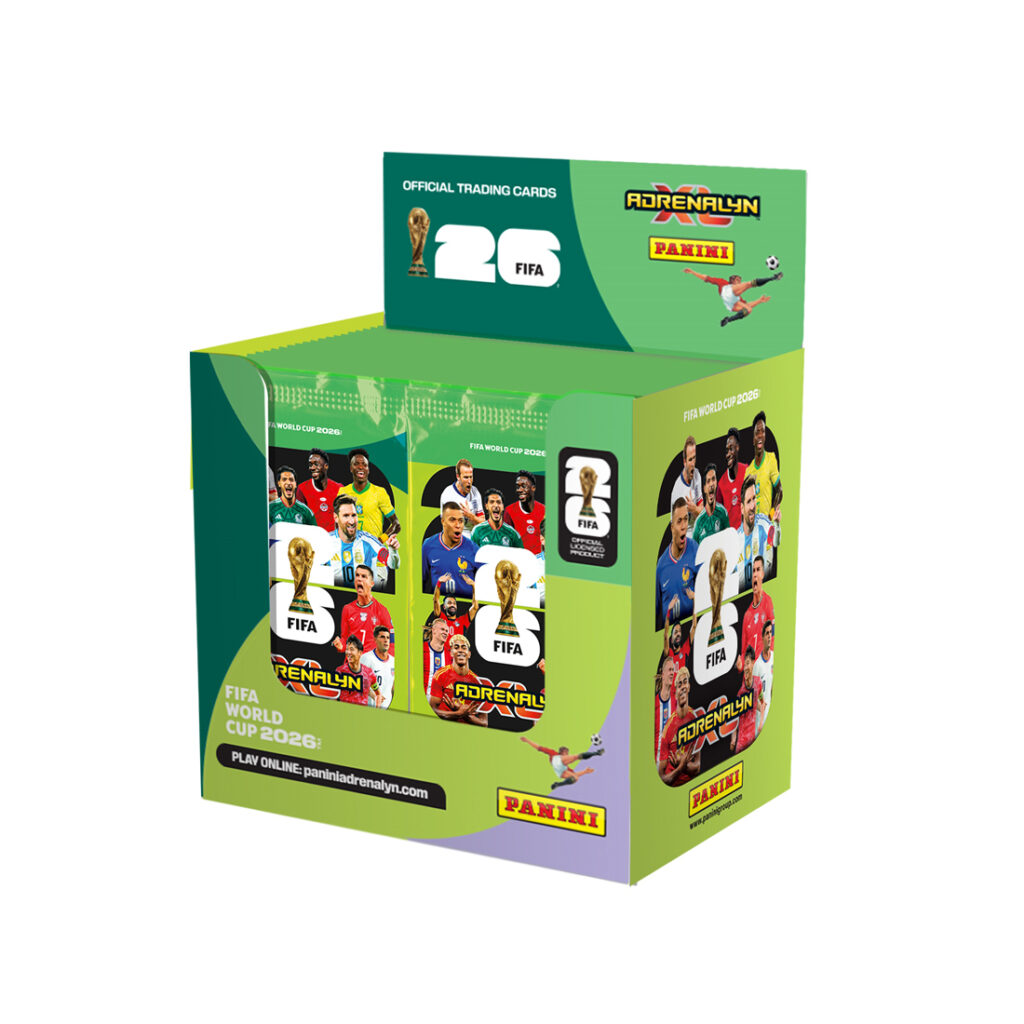 2026 Panini Adrenalyn XL FIFA World Cup Cards Single Pack of 8 Cards