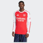 adidas Arsenal Men's Home 2025/25 Jersey Long Sleeve