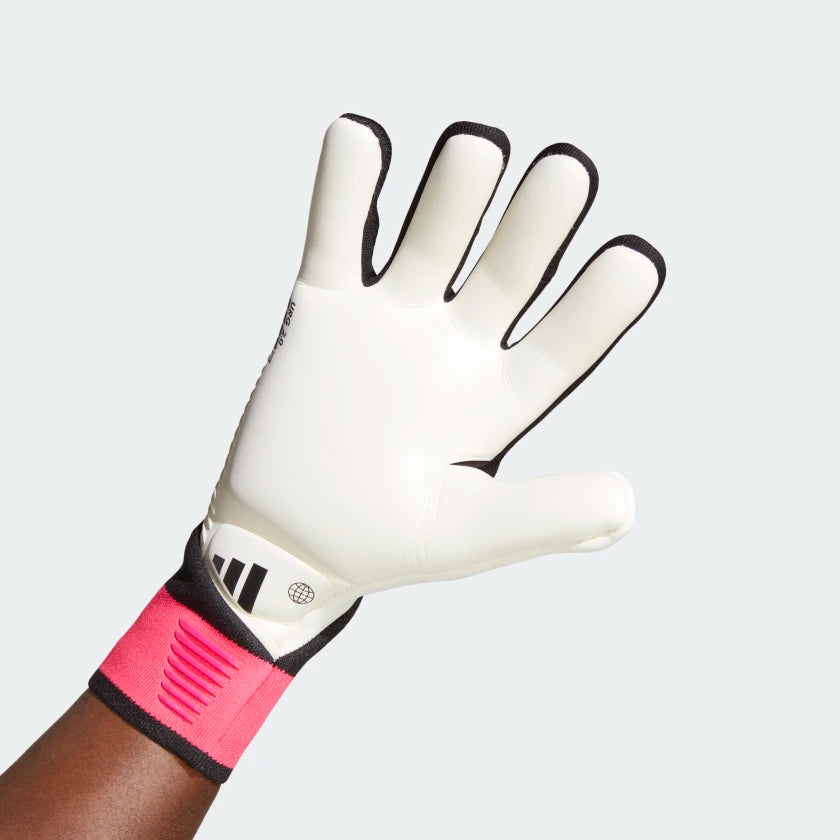 Adidas Predator Gloves Pro | HN3345 | Size 10.5 | Black / White / Team Shock Pink