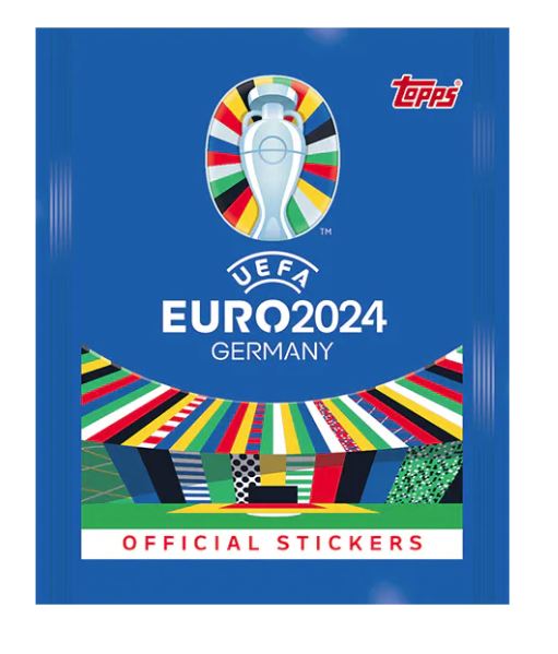 Topps UEFA Euro 2024 Germany Single Sticker Pack of 6 stickers