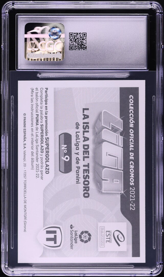 2021 Panini La Liga Santander Lionel Messi #9 CGC 7.5 NRMT+