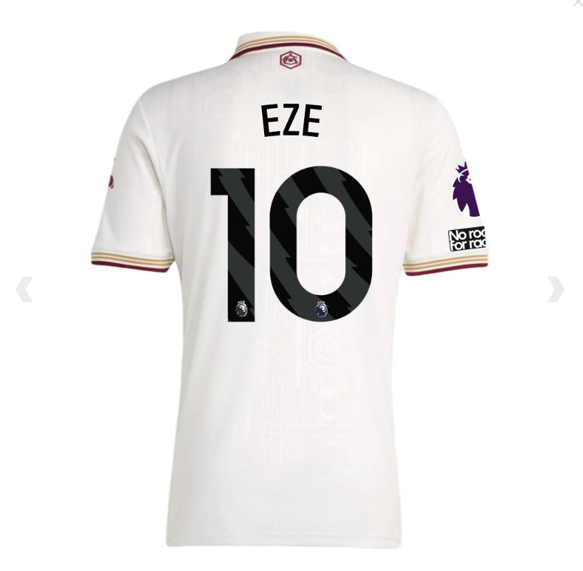 Eze #10 Arsenal FC Mens 3rd Jersey 2025/26 – Strictly Soccer Shoppe