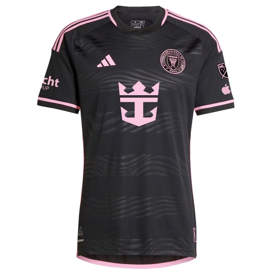 Men's Inter Miami CF Lionel Messi adidas Black 2024 La Noche Authentic Player Jersey