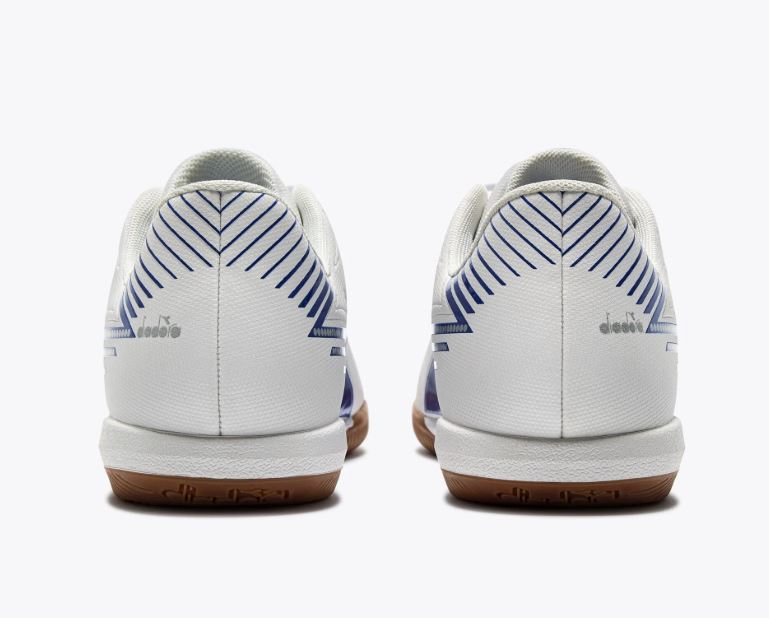 Diadora Pichichi 8 Indoor Soccer Futsal Shoes Blue White