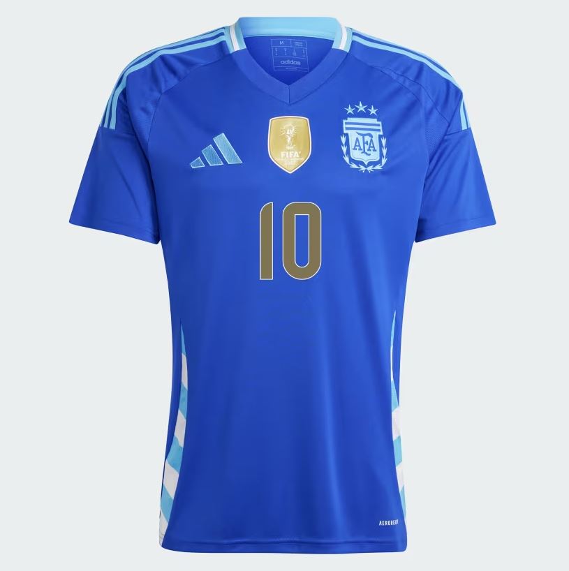 adidas Messi #10 Argentina 2024/25 Men's Away Jersey
