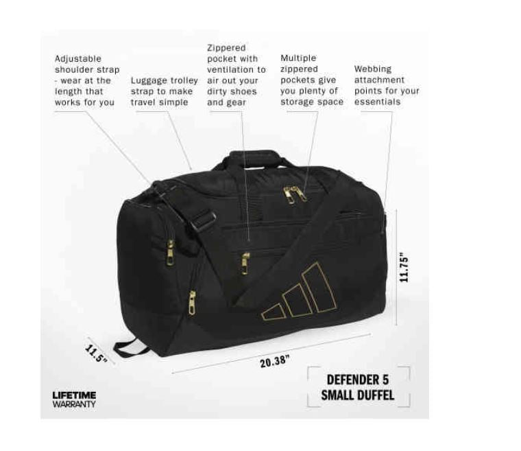 adidas Defender 5 Small Duffel
