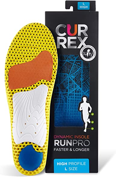 Currex Runpro Performance Insoles High Profile Blue