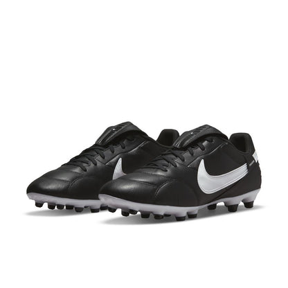 Nike Premier 3 FG Firm-Ground Soccer Cleats Black White Leather