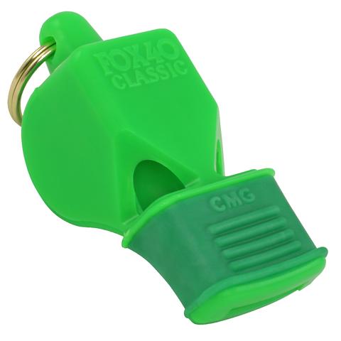 Fox 40 Classic CMG Referee Whistle Neon Green