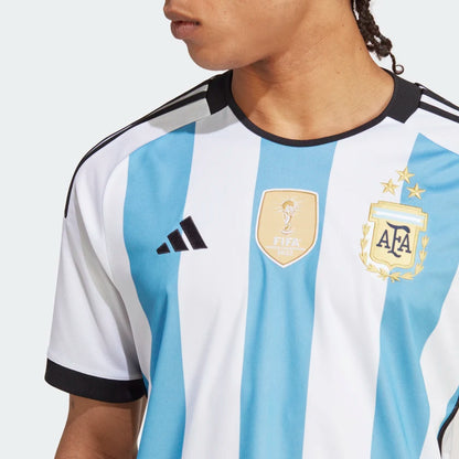 adidas Argentina 2022 World Cup Winners Jerseys 3 Star