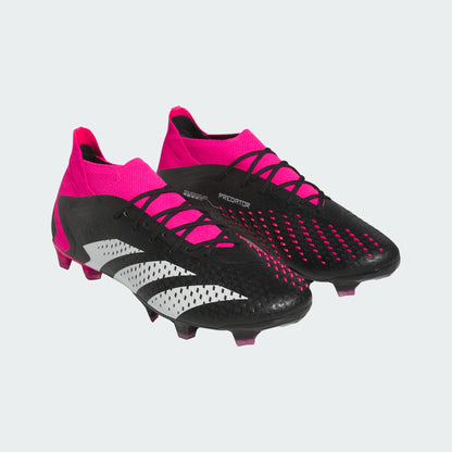 adidas Predator Accuracy.1 FG Soccer Cleats Black White Pink