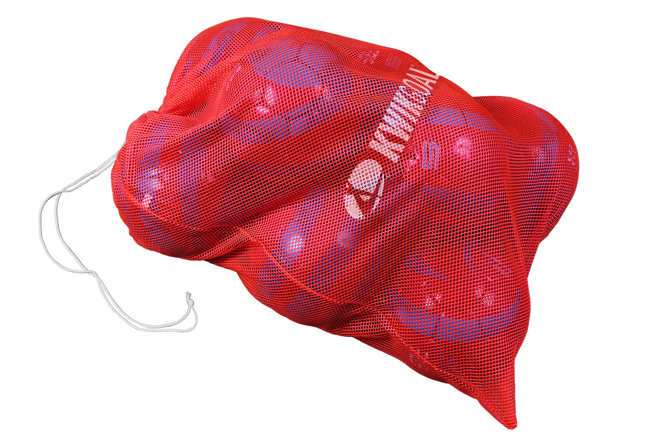 KwikGoal Equipment Soccer Coach's Mesh Ball Bag Red