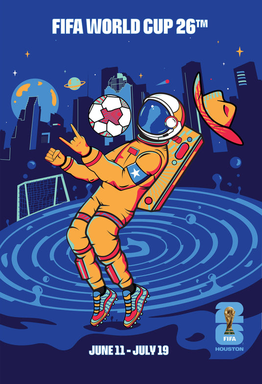 FIFA World Cup 26™ – Houston Poster (Officially Licensed): 16x24