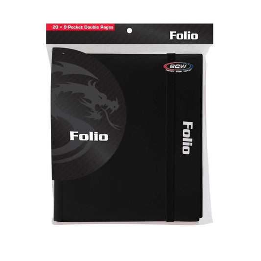 BCW Pro-Folio 9-Pocket Black Album