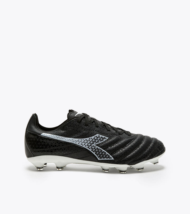 Load image into Gallery viewer, Diadora Brasil Elite GR LT LP12 Black/White Soccer Cleats
