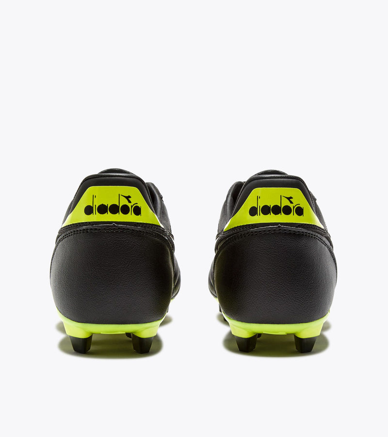 Load image into Gallery viewer, Diadora Brasil Icon R LPU Black Yellow
