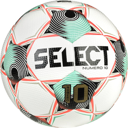 Select Numero 10 v25 Soccer Ball White Teal