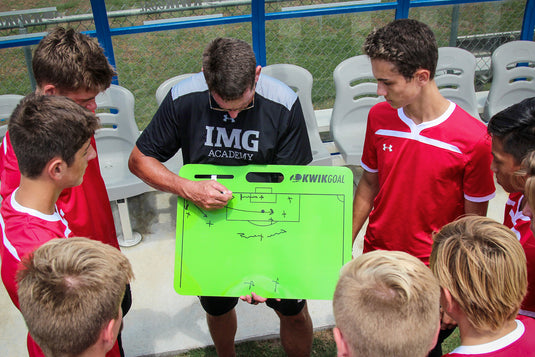 Kwik Carry Dry Erase Board Soccer 	24H x 18W in