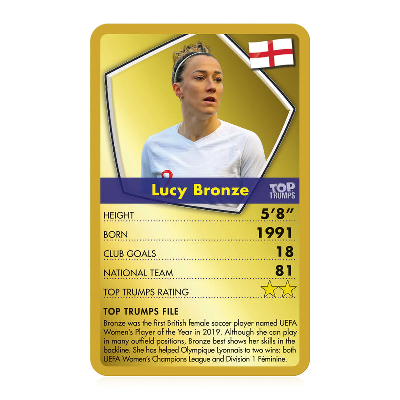 Load image into Gallery viewer, Stars of Women's Soccer Top Trumps Card Game
