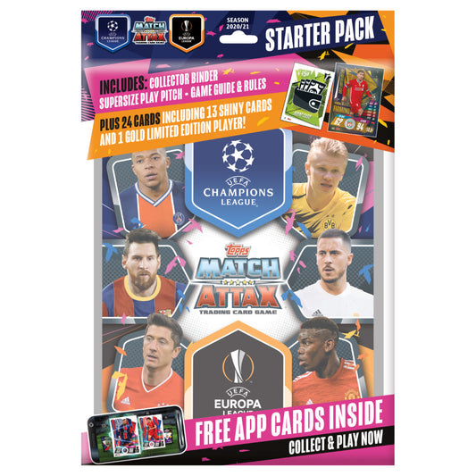 2020-21 Topps Match Attax UEFA Champions League Cards – Starter Pack