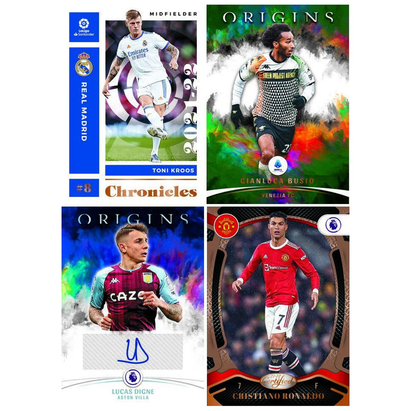 Load image into Gallery viewer, Panini Chronicles 2021/22 Soccer Trading Cards Multi Pack
