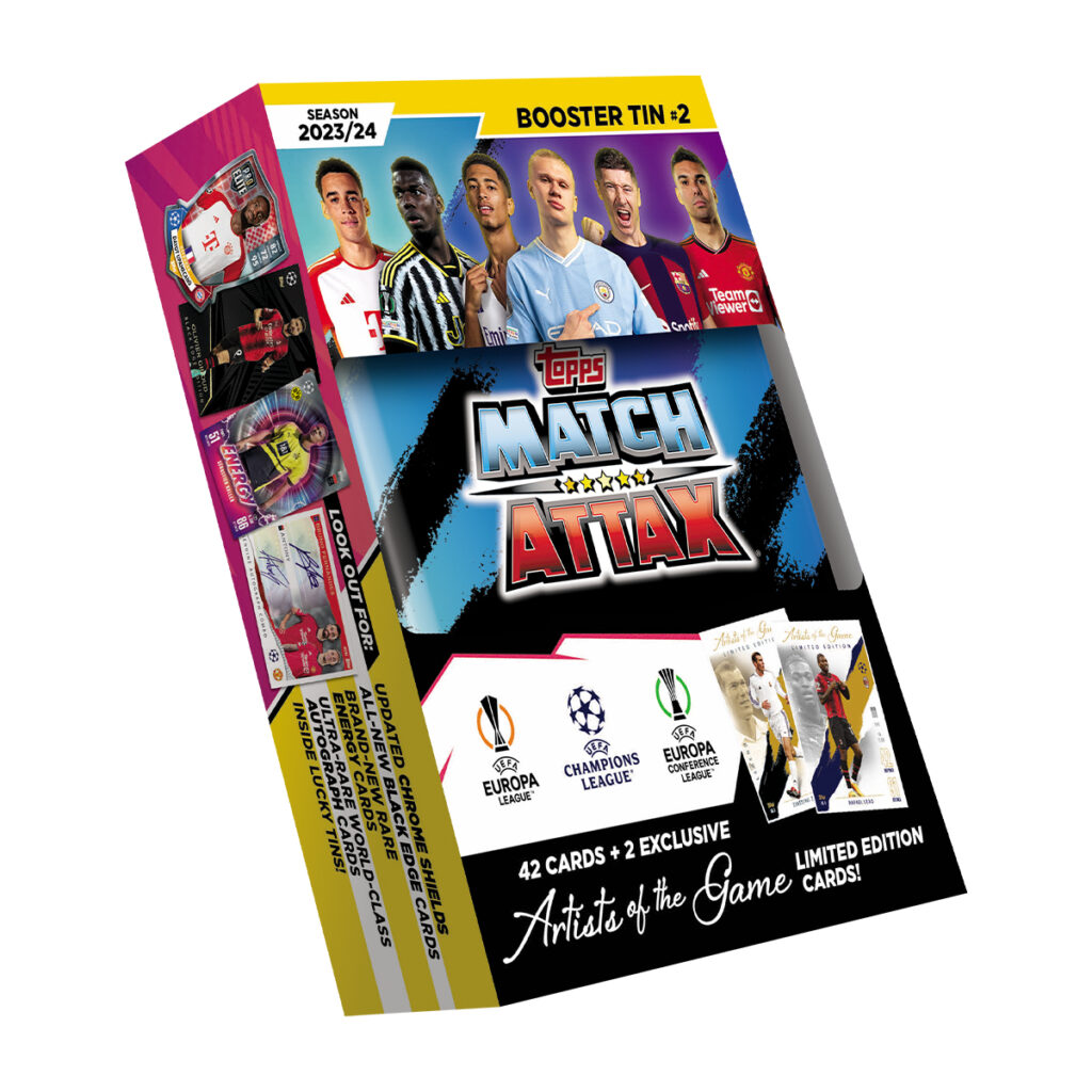 Topps Match Attax UEFA Champions League 2023-24 Artists of the Game Booster Tin #2