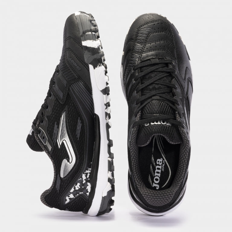Load image into Gallery viewer, Joma Liga 5 2408 Black White Turf Soccer Shoes
