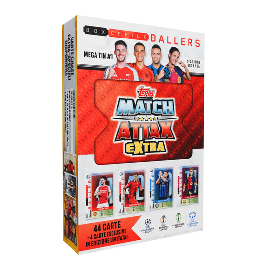 Box Office Ballers Topps Match Attax Extra Mega Tin  2024/25 UEFA Champions League