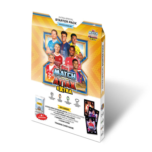 2025-26 Topps Match Attax Extra UEFA Champions League Cards Starter Pack
