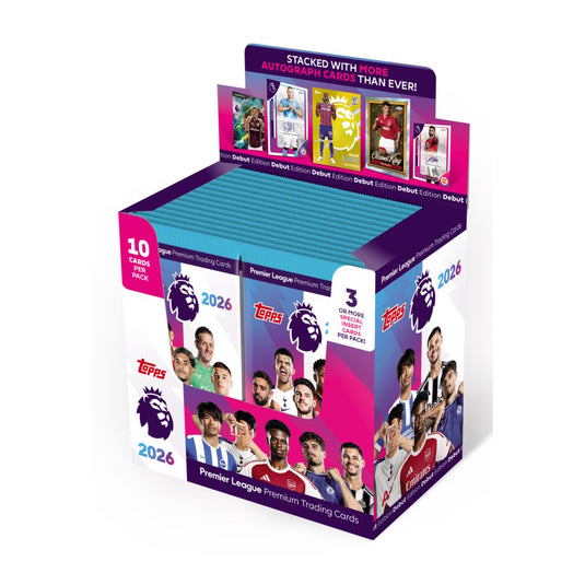 Sealed box Topps Debut Edition 2026 Premier League