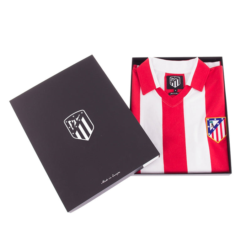 Load image into Gallery viewer, Copa Atletico de Madrid 1985 - 86 Retro Football Shirt
