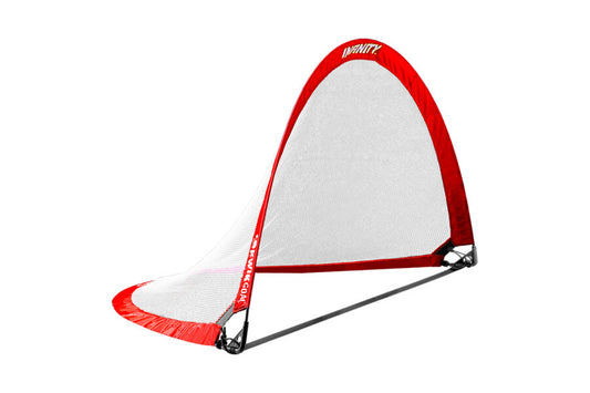 KwikGoal Infinity Pop-up Goal Set 4ft Red (2 goals with carrying case)