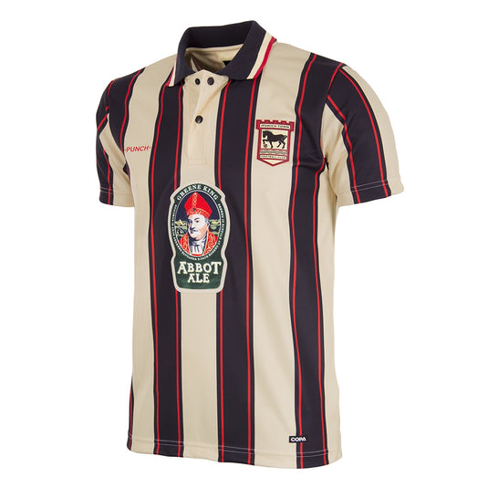 Copa Ipswich Town FC Away 1997 - 98 Retro Football Shirt