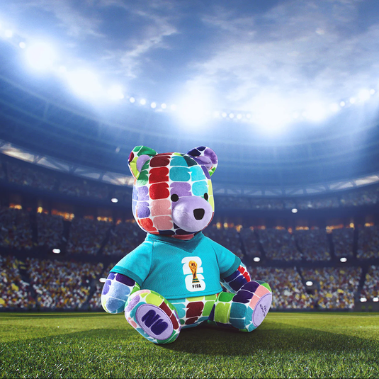FIFA World Cup 6” Soccer Bear Plush