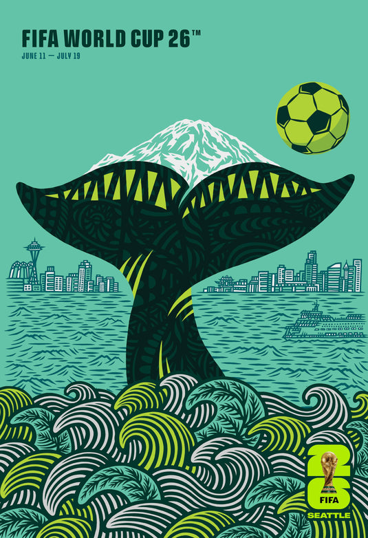 FIFA World Cup 2026™ – Seattle 16x24 Poster (Officially Licensed)