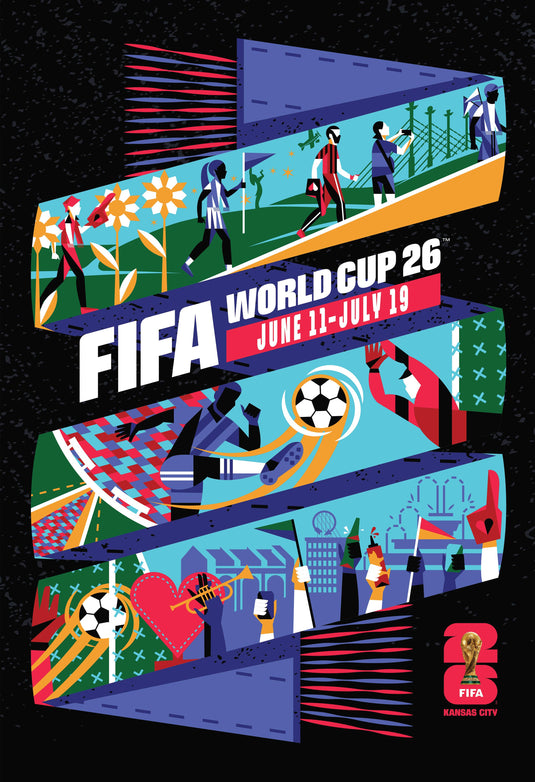 FIFA World Cup 2026™ – Kansas City 16x24 Poster (Officially Licensed)